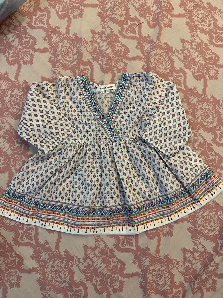 Beautiful frock with shalwar