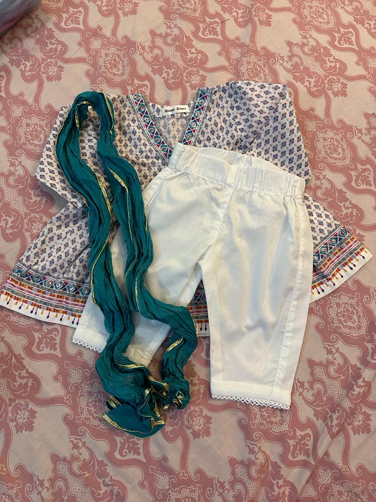 Beautiful frock with shalwar
