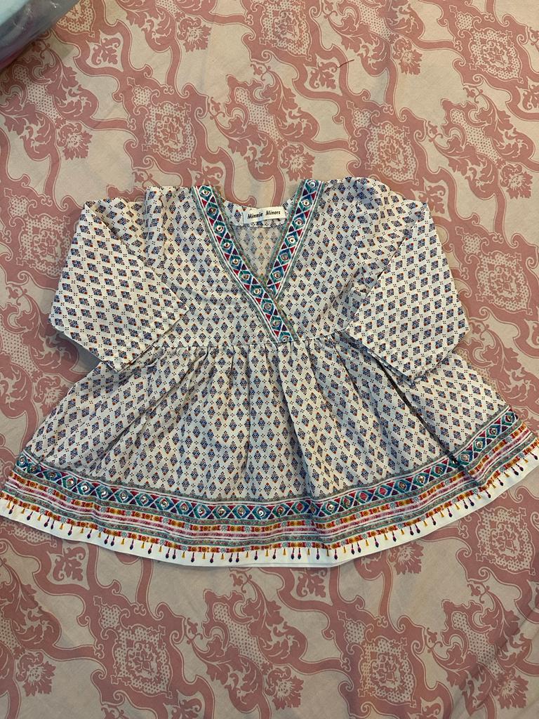 Beautiful frock with shalwar
